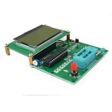 Medidor de resistencia y capacitancia con transistor M328 Mosfet 12864 LCD