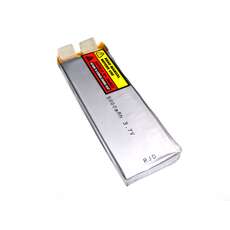 Vista frontal, Batería Lipo 3.7v 5000mAh 1 celda