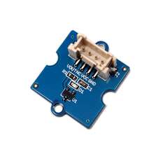 Vista frontal, Grove sensor de efecto Hall