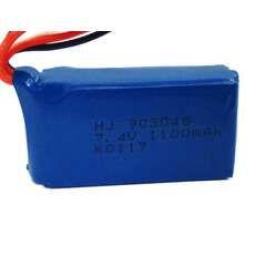 Bateria LiPo 2S 7.4V 1100 mAh 25C