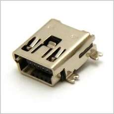 Conector mini USB Hembra SMD