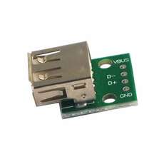 Convertidor USB macho a DIP