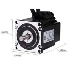 23CE10C-350 Motor a pasos Nema 23 de lazo cerrado