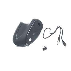 Mouse inalámbrico vertical y recargable