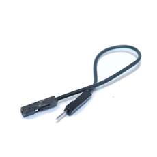 Cable dupont macho a hembra 10cm 1 pieza.