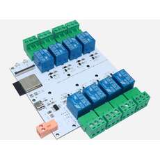 ESP32 S3 con 8 relevadores 10A conector USB-C