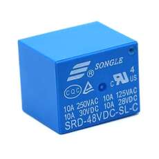 Relevador SRD-48VDC-SL-C