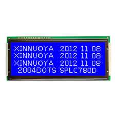 Módulo de pantalla LCD grande de 20x4, 5V, 146x62,5mm, HD44780, LC2042, WH2004L