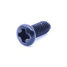 Tornillo Phillips cabeza redonda m2.5 x 6mm color negro