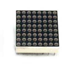Matriz de LEDs mini 8x8 1.9mm Rojo Ánodo