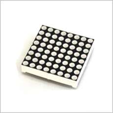 Matriz de led verde-roja 8x8