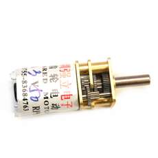 Motorreductor DC 12mm 3VDC 50RPM eje N20