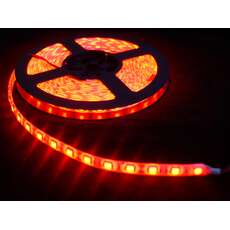 Tira de leds rojo 5050 impermeable 5 metros