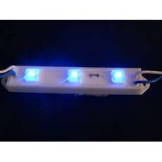 Tira de 3 LEDs Azul