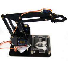 Brazo robotico MeArm HeTPro 3DOF Acrilico chico