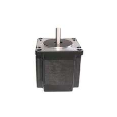 Vista frontal. Motor a pasos NEMA 23 23HS5628 12.6 kg/cm eje tipo D