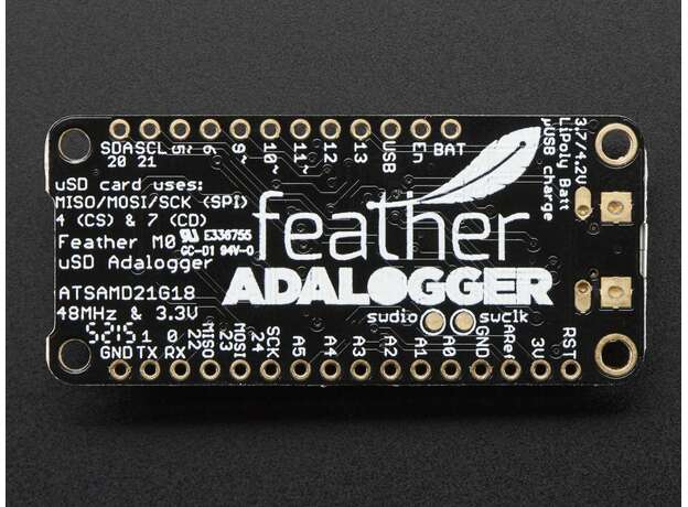 Adafruit Feather registrador de datos M0