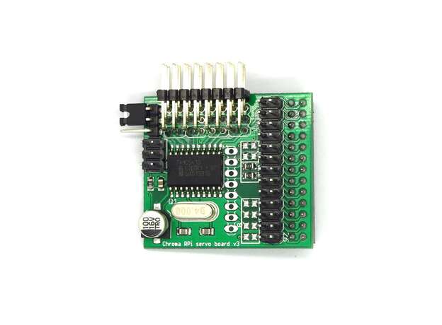 Tarjeta de control de servos Chroma para Raspberry Pi