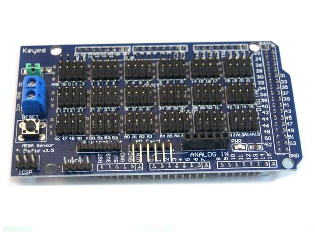 Shield de expansión Arduino MEGA