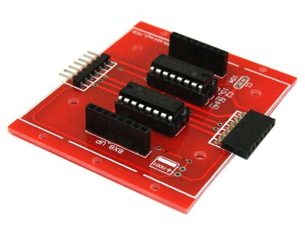 Módulo controlador de matriz 8x8 74HC595 SPI