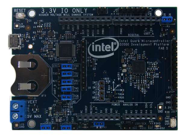 Kit de microcontrolador QUARK D2000