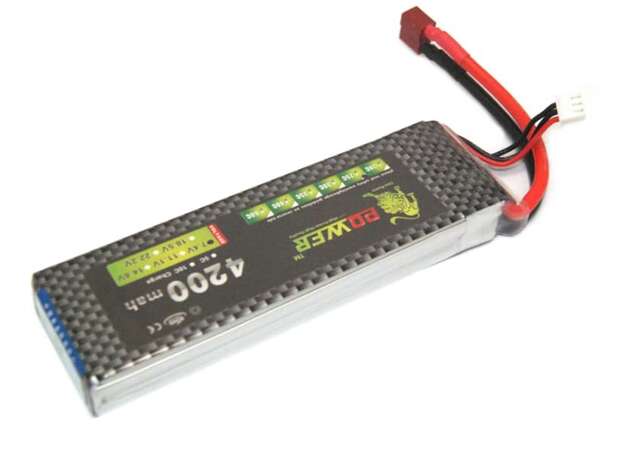 Batería LiPo 2S 7.4V 4200mAh 25C