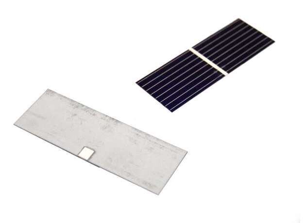 Celda solar policristalina 0.5V