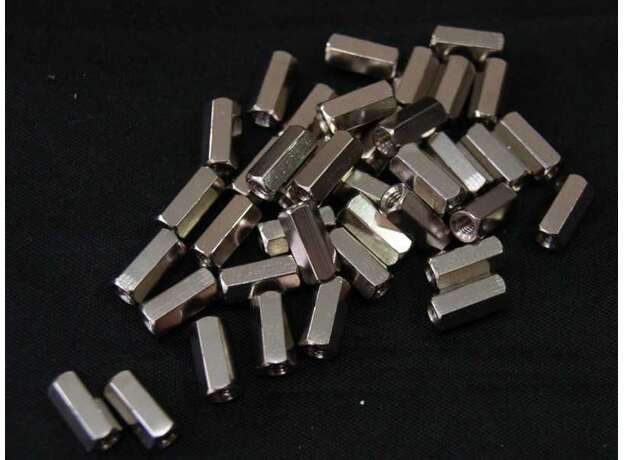 Espaciador H-H M3x10mm Nikel