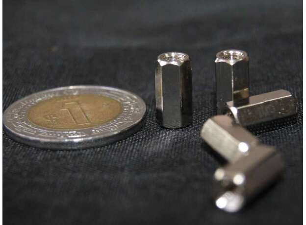 Espaciador H-H M3x8mm Nikel