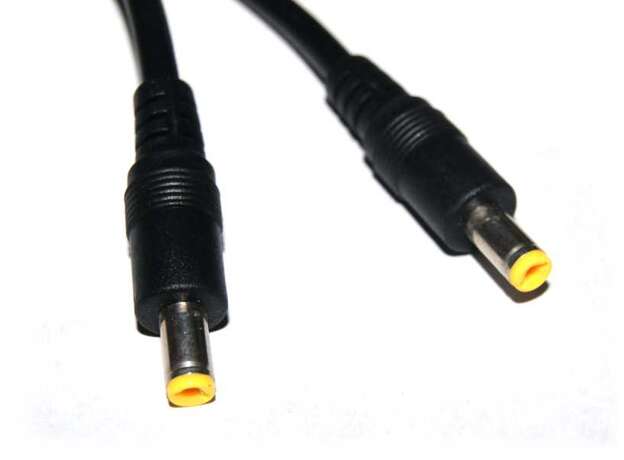 Jack invertido cable 2.1 mm para fuente