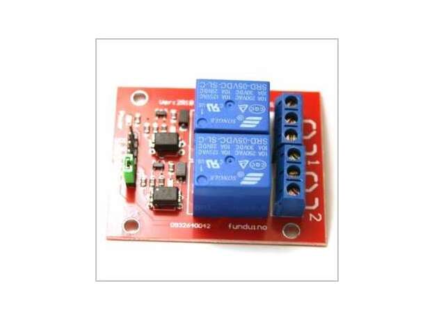 Tarjeta interfaz de potencia con relevadores 2CH 250v/30A