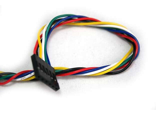 Cable dupont hembra 6 contactos