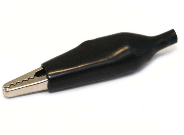 Conector caiman 4.3cm -5A negro