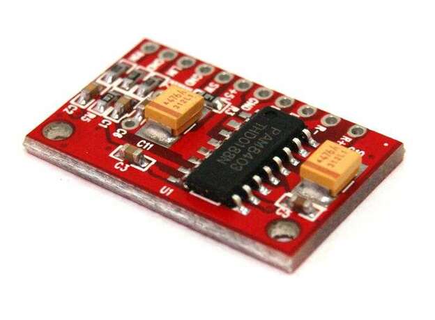 Amplificador de audio 3W PAM8403