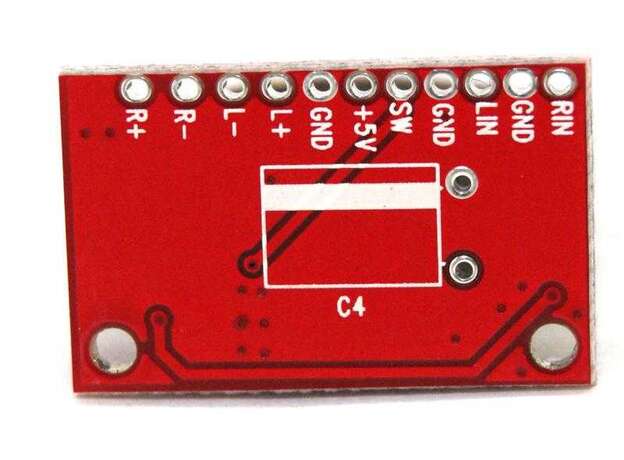 Amplificador de audio 3W PAM8403