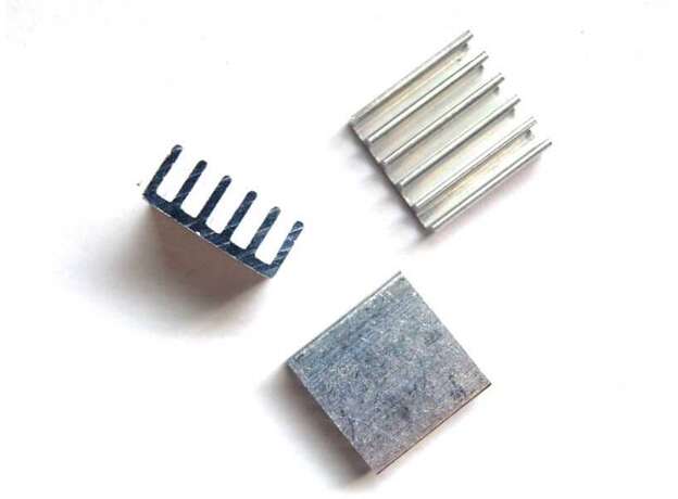 Disipador de aluminio para Raspberry de 14x14mm