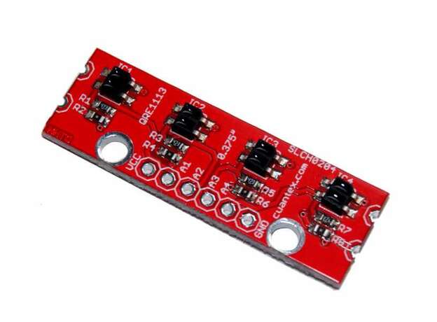 Modulo sigue lineas de 4 canales con sensor QRE1113