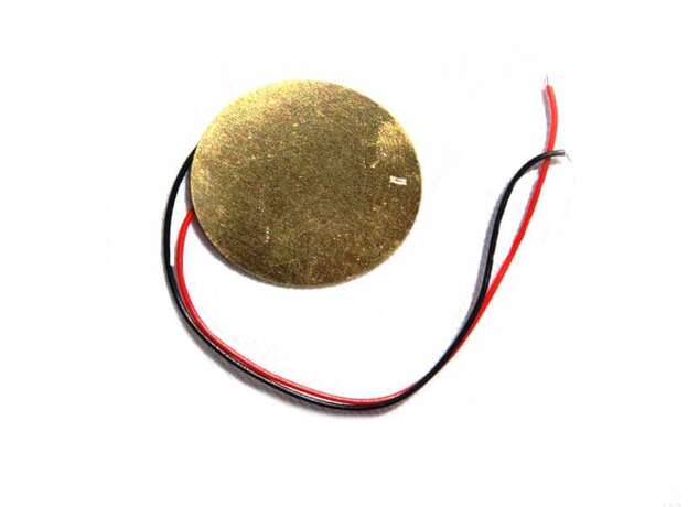 Sensor Piezo Electrico frente