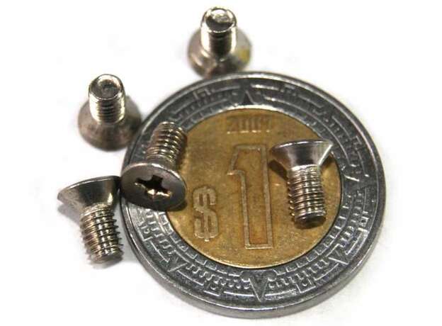 Tornillo avellanador phillips