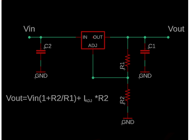 NCP1117LPSTADT3G circuito