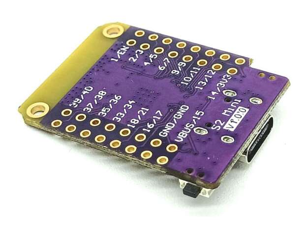 ESP32-S2-4MB modulo del ESP32-S2FN4R2 foto inferior