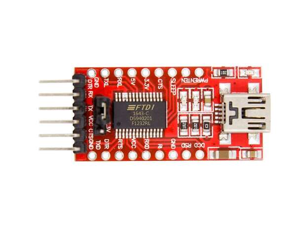 FT232RL convertidor serial a ttl 3.3V-5V