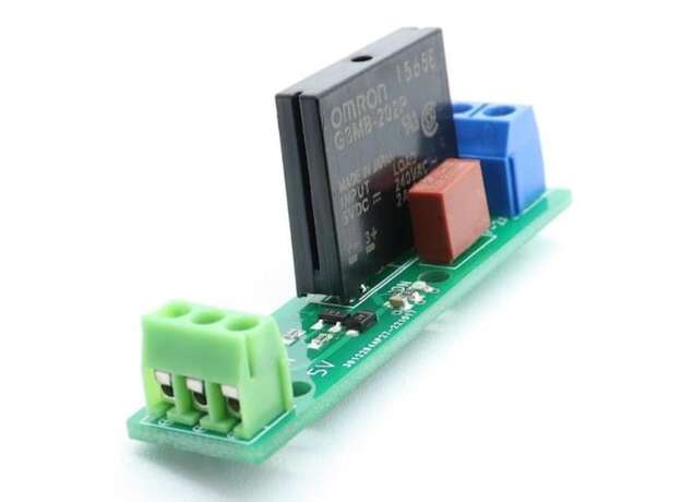 Módulo SSR 1CH con relevador G3MB-202P 2A a 240VAC