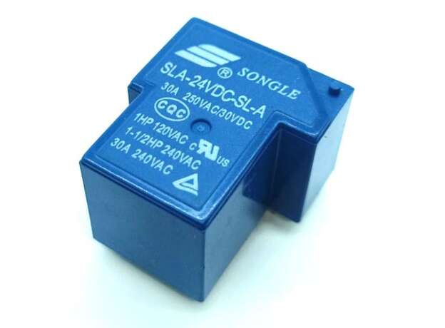Relevador 24V 30A/240VAC SLA-24VDC-SL-A
