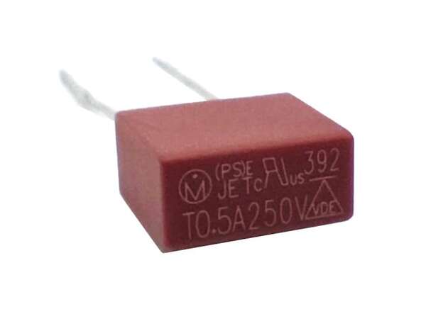 T500MA Fusible 0.5A 250V