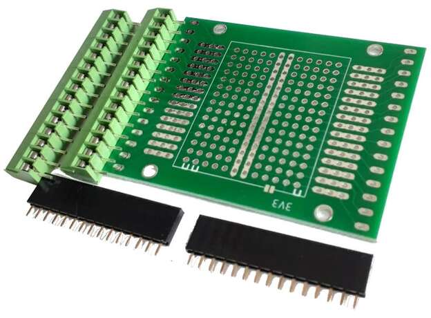 Screw shield para ESP32 de 30 Pines shield con terminales tornillo PARTES