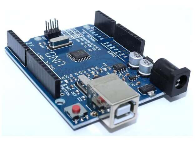 Tarjeta UNO Arduino compatible ATmega328AU y CH340G