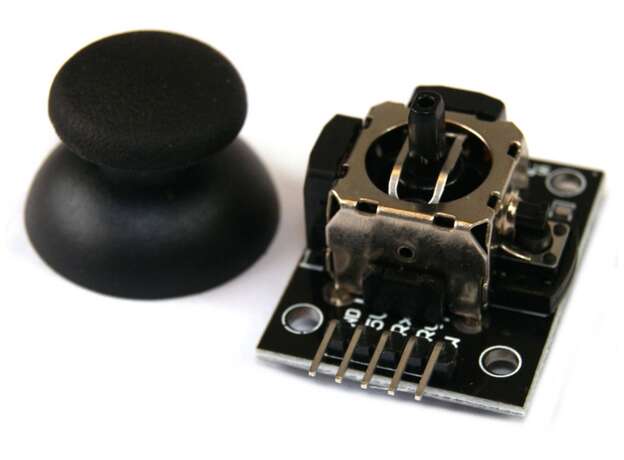 Joystick analógico 2 ejes y botón