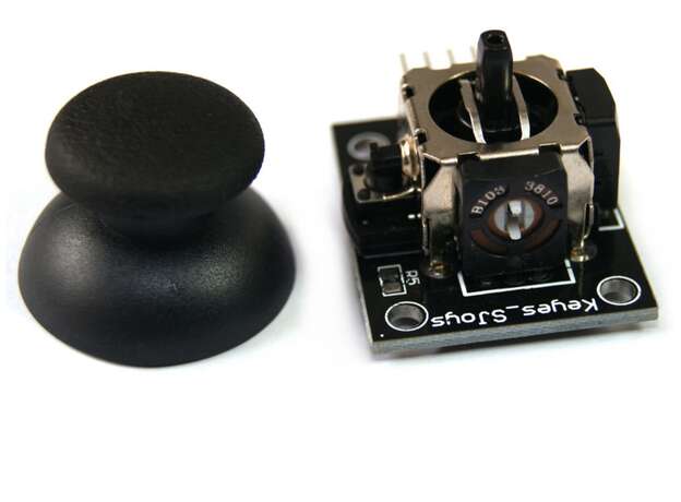 Joystick analógico 2 ejes y botón