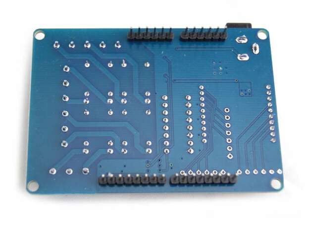 Tarjeta interfaz de potencia Shield 4 Relevadores Xbee compatible